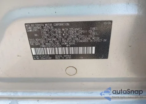 2007 Toyota Rav4 from USA, damaged, VIN JTMBD33V075063425